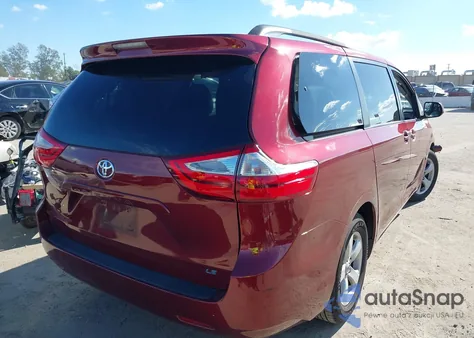 2017 Toyota Sienna Le 7 Passenger/Le 8 Passenger из США, поврежденный, VIN 05TDKZ3DC1HS88141